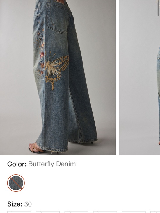 BDG Denim - BDG JAYA EMBROIDERED BAGGY BOYFRIEND JEANS